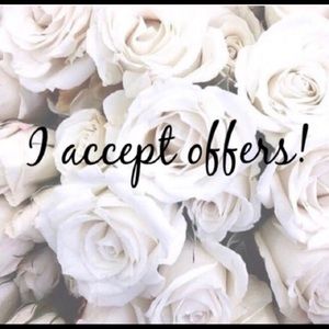 Reasonable offers accepted! 💕